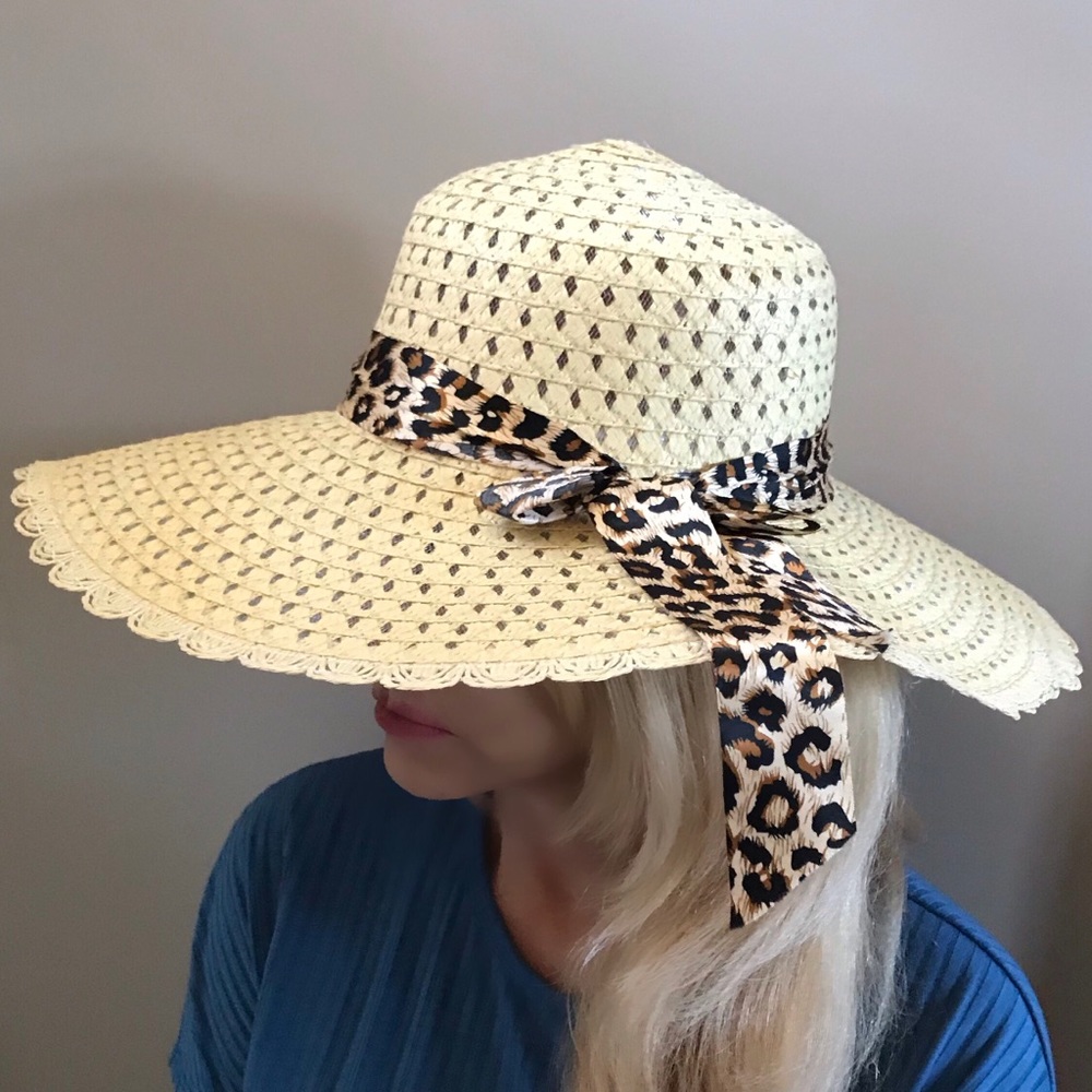 Leopard Rim hat - Picture 4 of 7